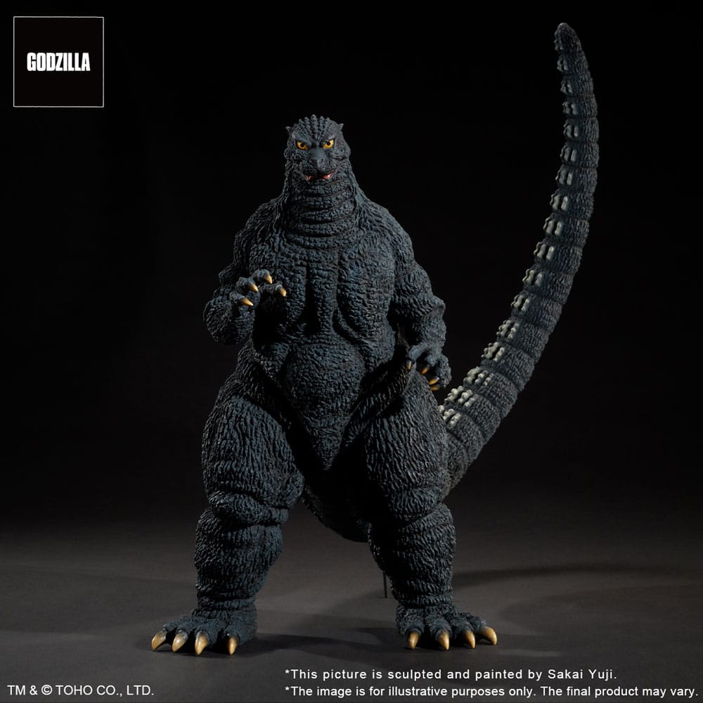 Godzilla 1993 TOHO Yuji Sakai Modeling Collection PVC Statue Godzilla Gallant Figure in the Suzuka Mountains 35 cm 4532149022798