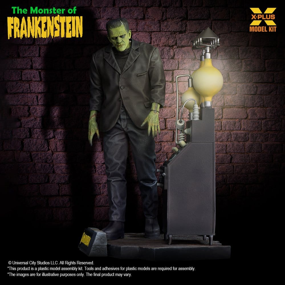 Frankenstein Plastic Model Kit 1/8 The Monster of Frankenstein 27 cm    4532149023580
