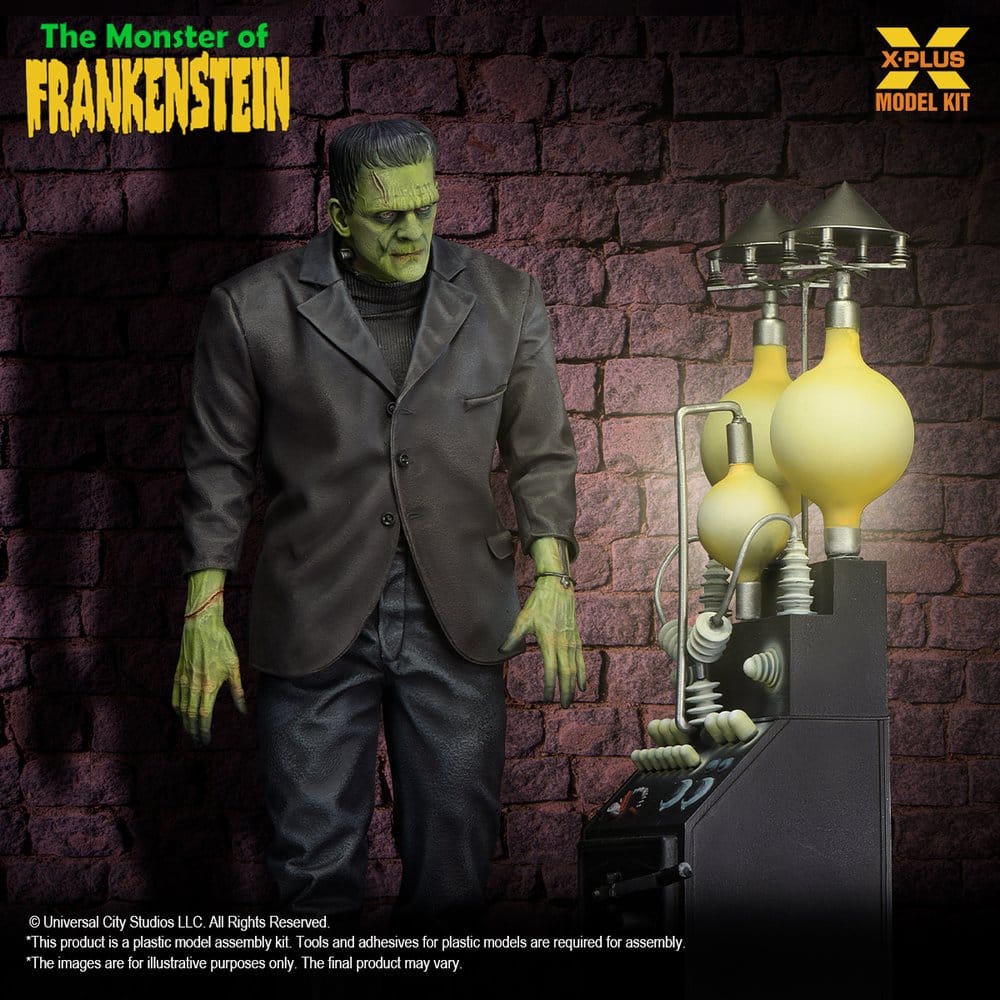 Frankenstein Plastic Model Kit 1/8 The Monster of Frankenstein 27 cm    4532149023580