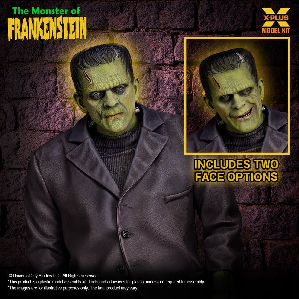 Frankenstein Plastic Model Kit 1/8 The Monster of Frankenstein 27 cm    4532149023580