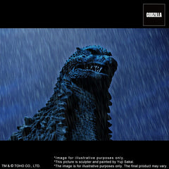 Godzilla against Mechagodzilla 2002 TOHO Yuji Sakai Modeling Collection PVC Statue Godzilla Battle in the Storm 28 cm 4532149024471