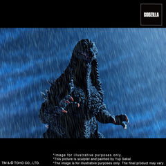 Godzilla against Mechagodzilla 2002 TOHO Yuji Sakai Modeling Collection PVC Statue Godzilla Battle in the Storm 28 cm 4532149024471