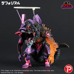 Godzilla vs. Evangelion Deforeal PVC Statue Test Type-01 Burning "G" Awakening Form 19 cm  4532149024686