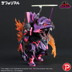 Godzilla vs. Evangelion Deforeal PVC Statue Test Type-01 Burning "G" Awakening Form 19 cm  4532149024686