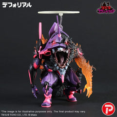 Godzilla vs. Evangelion Deforeal PVC Statue Test Type-01 Burning "G" Awakening Form 19 cm  4532149024686