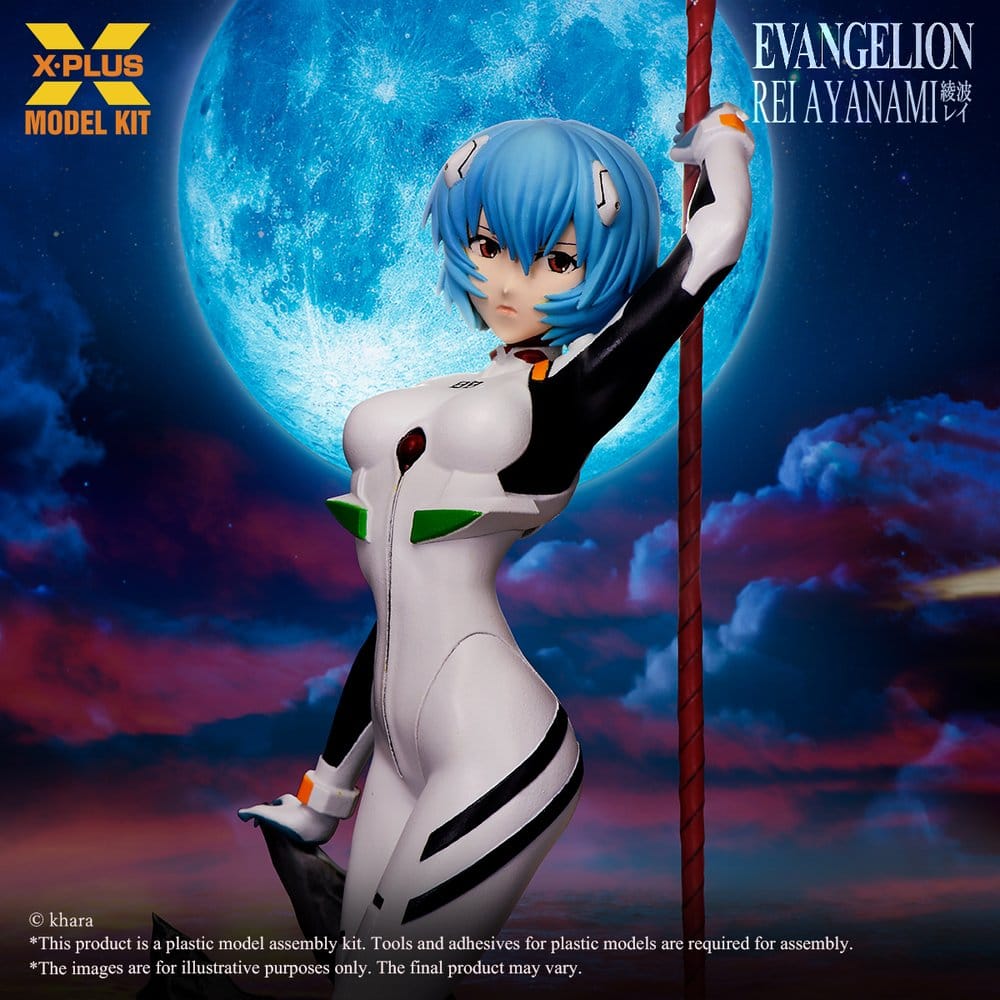 Neon Genesis Evangelion Plastic Model Kit 1/8 Rei Ayanami 40 cm   4532149024891