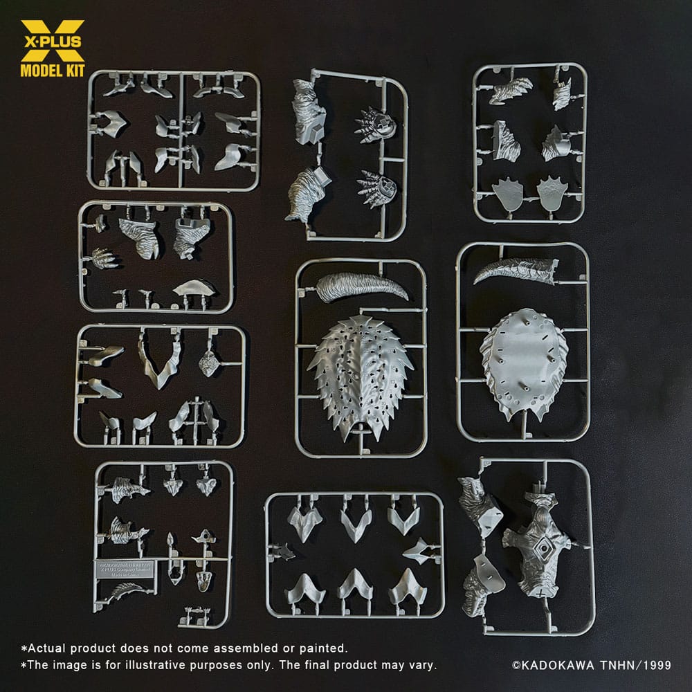 Gamera 3: Revenge of Iris Plastic Model Kit 1/700 Gamera (1999) 12 cm   4532149025188