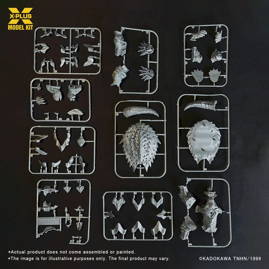 Gamera 3: Revenge of Iris Plastic Model Kit 1/700 Gamera (1999) 12 cm   4532149025188