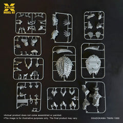 Gamera 3: Revenge of Iris Plastic Model Kit 1/700 Gamera (1999) 12 cm   4532149025188