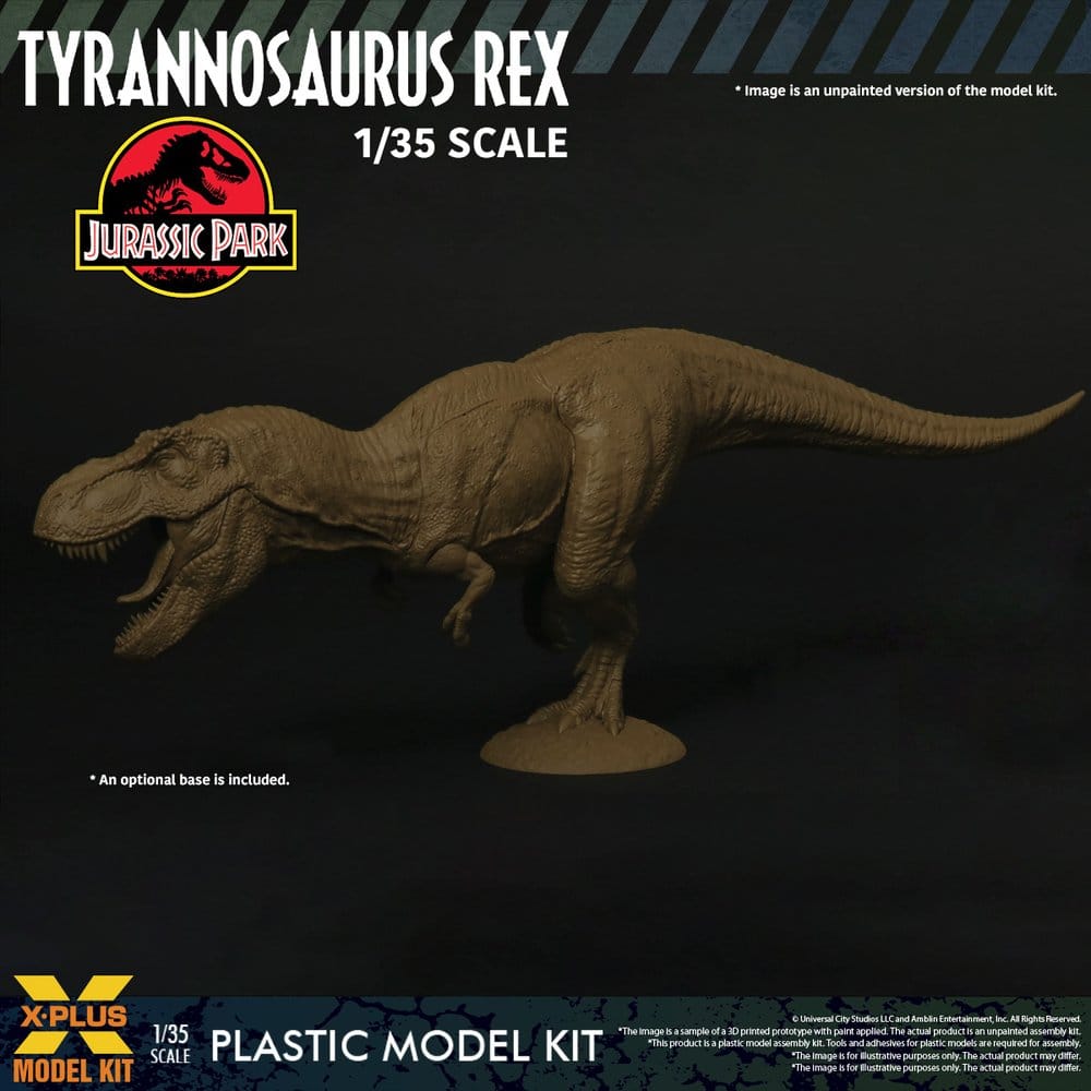 Jurassic Park Plastic Model Kit 1/35 Tyrannosaurus Rex 42 cm 4532149026178