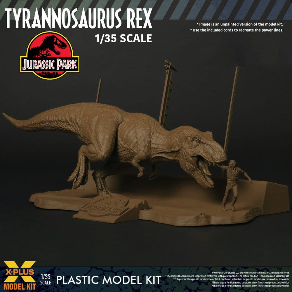 Jurassic Park Plastic Model Kit 1/35 Tyrannosaurus Rex 42 cm 4532149026178