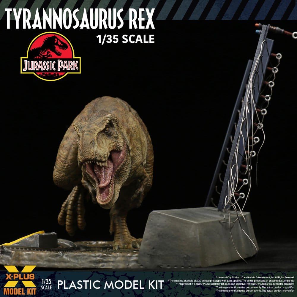 Jurassic Park Plastic Model Kit 1/35 Tyrannosaurus Rex 42 cm 4532149026178