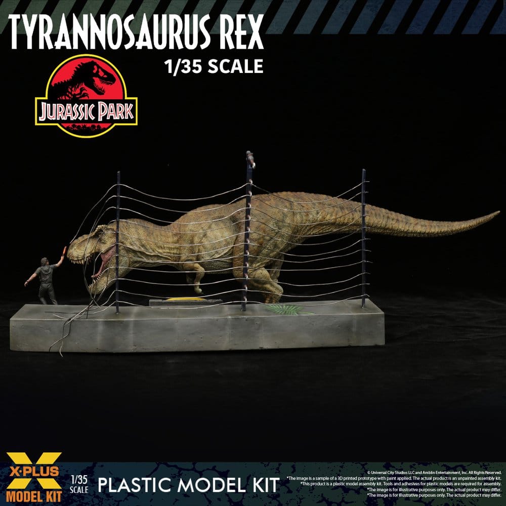 Jurassic Park Plastic Model Kit 1/35 Tyrannosaurus Rex 42 cm 4532149026178