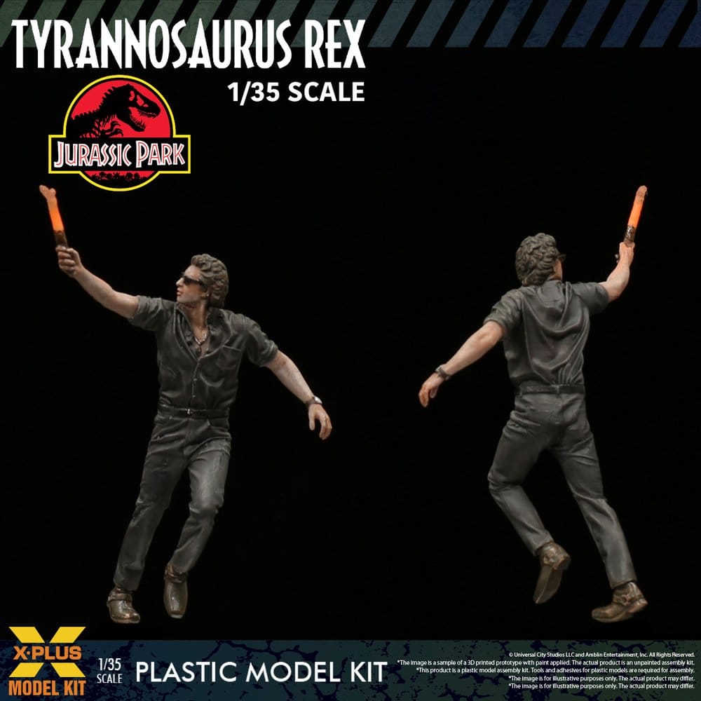 Jurassic Park Plastic Model Kit 1/35 Tyrannosaurus Rex 42 cm 4532149026178