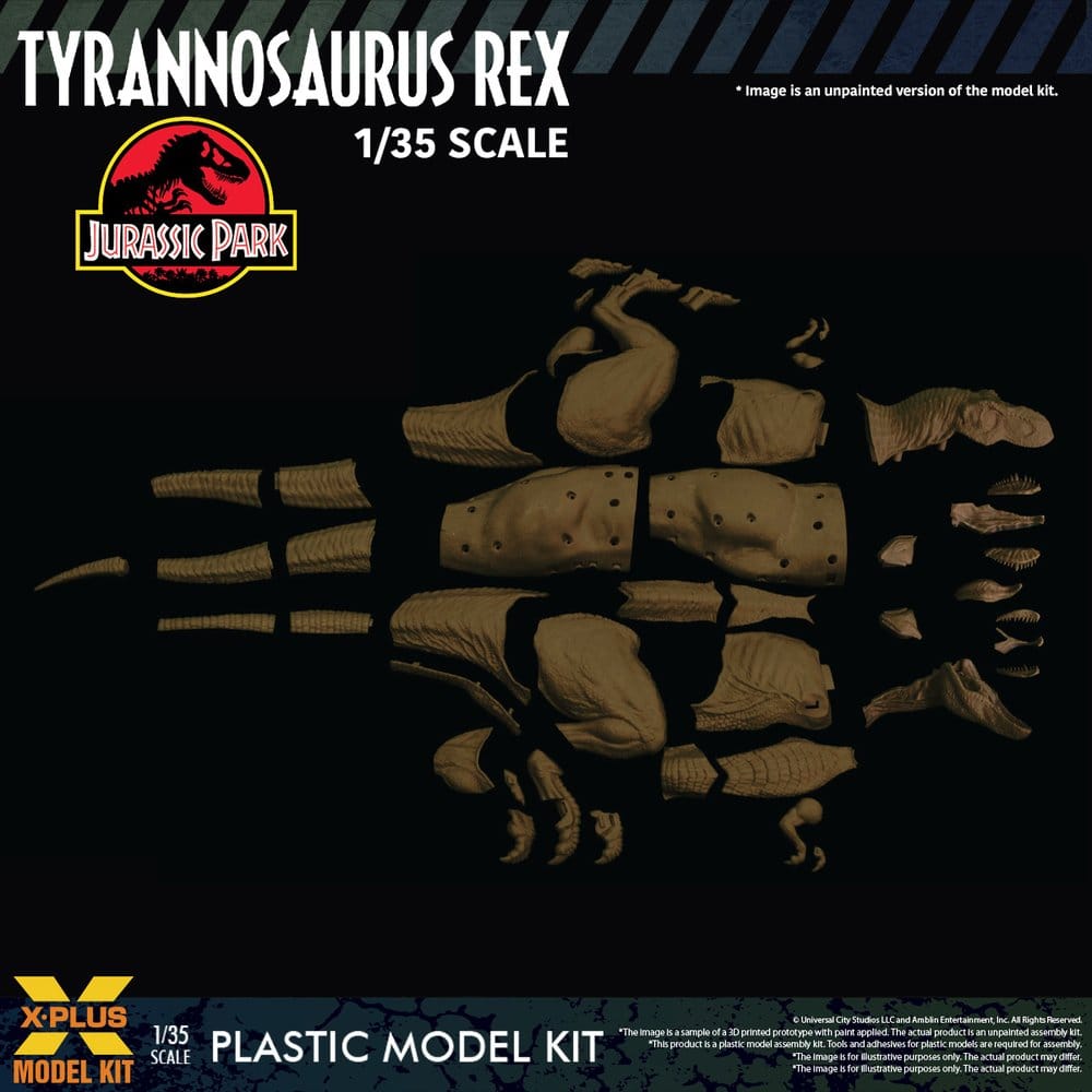 Jurassic Park Plastic Model Kit 1/35 Tyrannosaurus Rex 42 cm 4532149026178