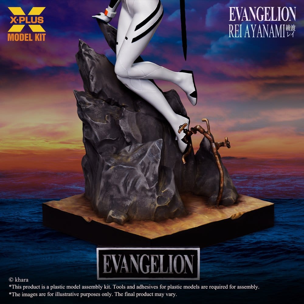 Evangelion Plastic Model Kit 1/8 Rei Ayanami 20 cm (Reproduction) 4532149027069