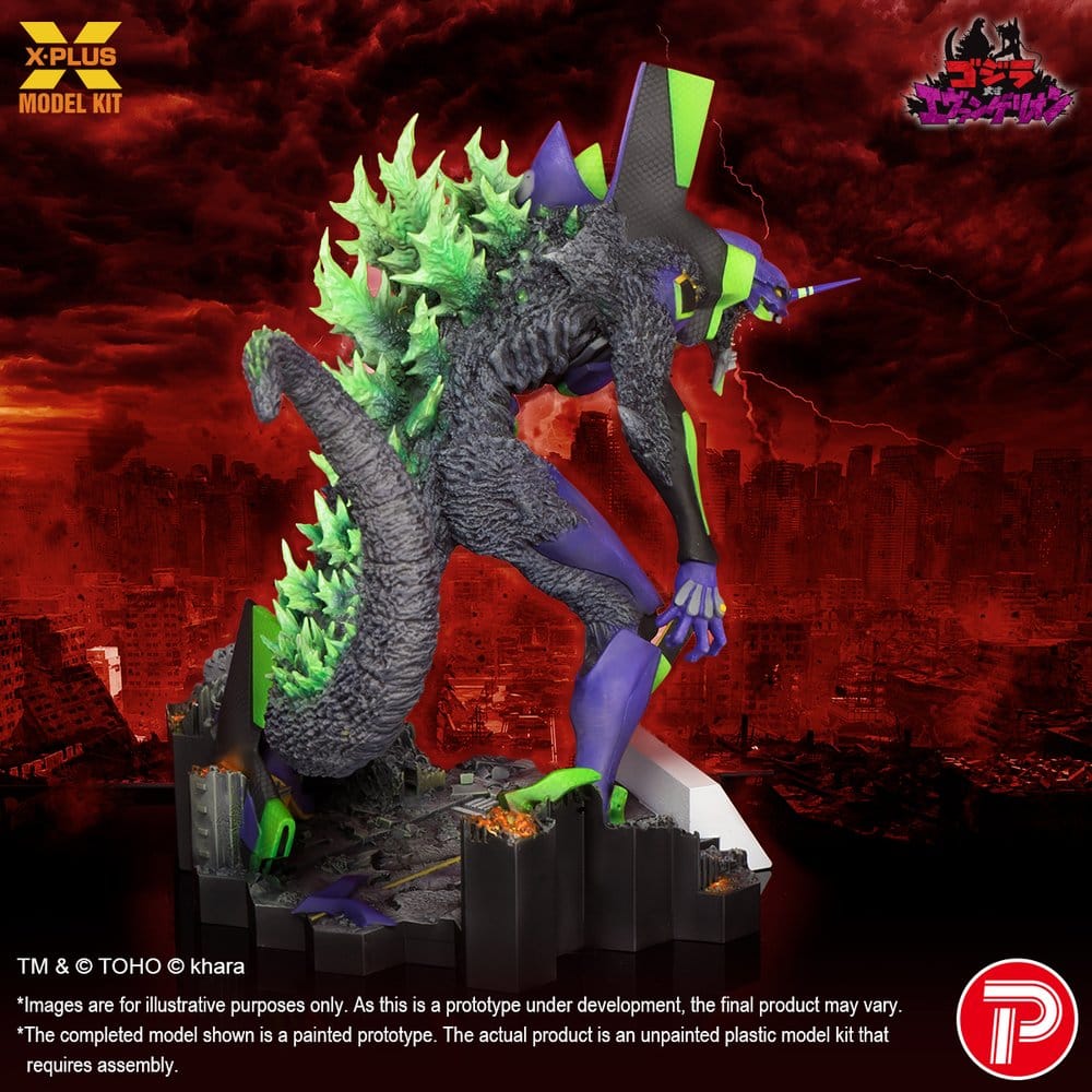 Godzilla vs. Evangelion Plastic Model Kit Evangelion Test Type-01 “G” Awakened Form 20 cm 4532149027113