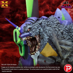 Godzilla vs. Evangelion Plastic Model Kit Evangelion Test Type-01 “G” Awakened Form 20 cm 4532149027113