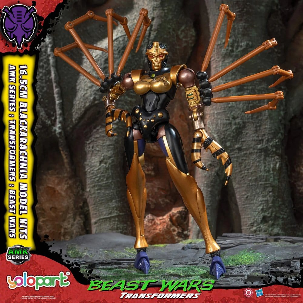 Transformers AMK Series Plastic Model Kit Beast Wars Blackarachnia 18 cm 4897131754577