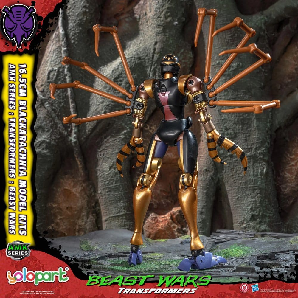 Transformers AMK Series Plastic Model Kit Beast Wars Blackarachnia 18 cm 4897131754577