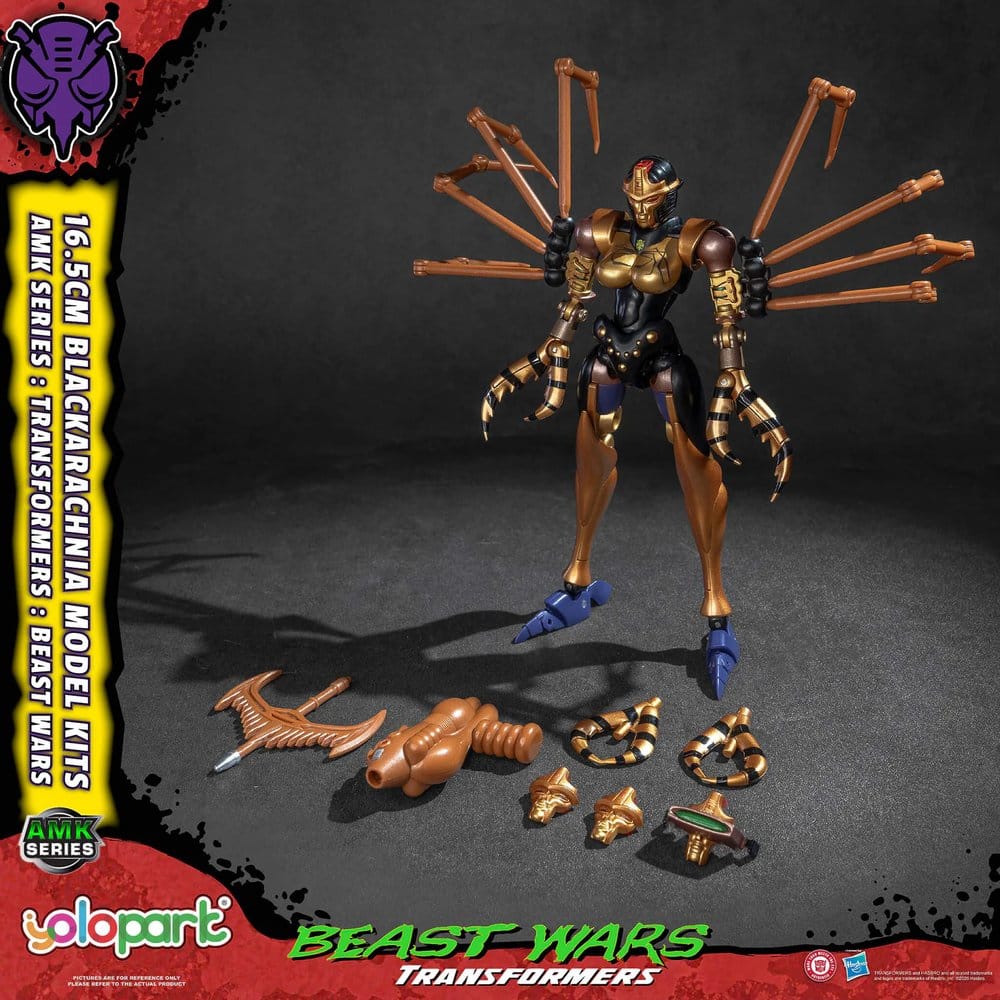 Transformers AMK Series Plastic Model Kit Beast Wars Blackarachnia 18 cm 4897131754577