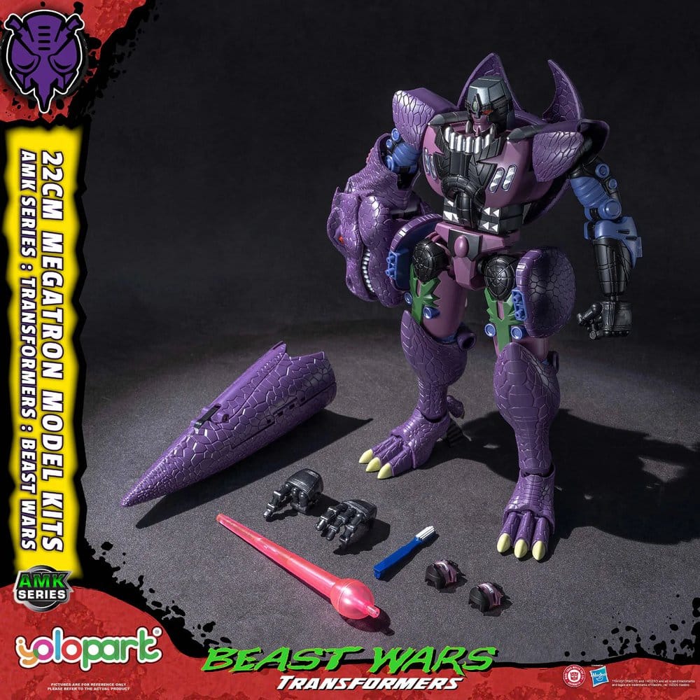 Transformers AMK Series Plastic Model Kit Beast Wars Megatron 22 cm 4897131754560