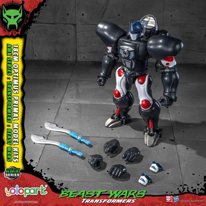 Transformers: Beast Wars AMK Series Plastic Model Kit Optimus Primal 18 cmTransformers: Beast Wars Plastic Model Kit AMK Series Optimus Primal 18 cmTransformers: Beast Wars Maqueta Plastic Model Kit AMK Series Optimus Primal 18 cm 4897131754133
