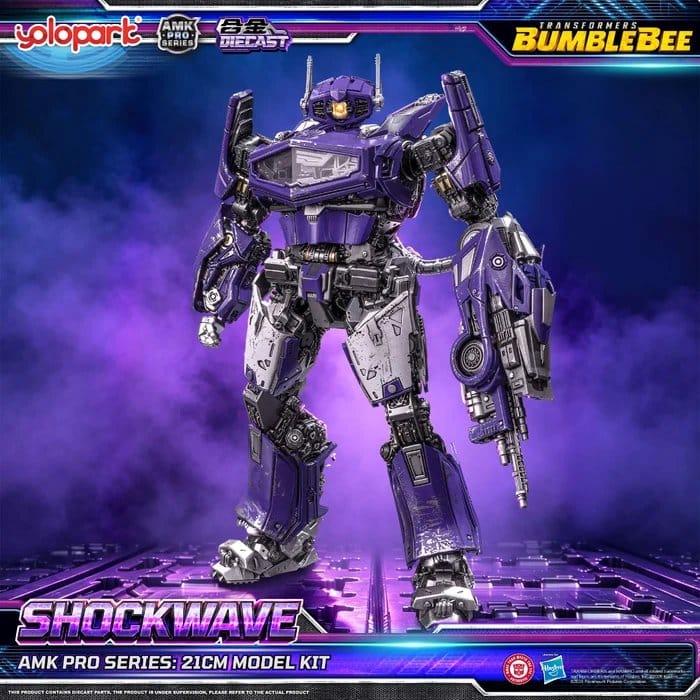 Transformers: Bumblebee the Movie AMK PRO Series Plastic Model Kit Shockwave 21 cm 4897131752573