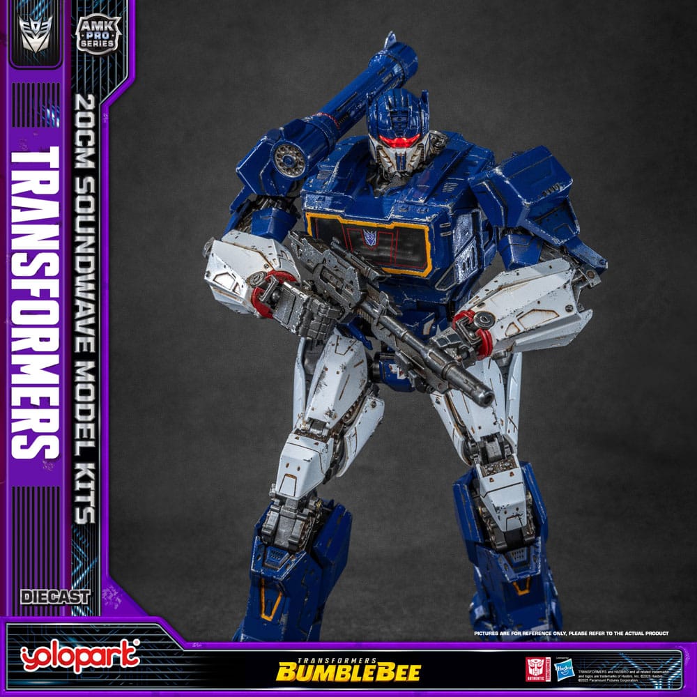 Transformers: Bumblebee AMK Pro Series Plastic Model Kit Soundwave (Oversea Version) 20 cm     4897131752580