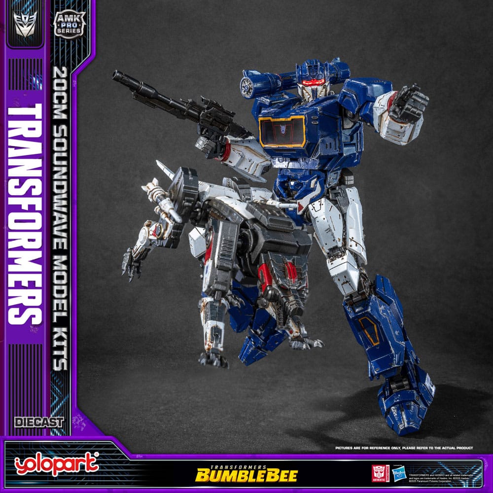 Transformers: Bumblebee AMK Pro Series Plastic Model Kit Soundwave (Oversea Version) 20 cm     4897131752580