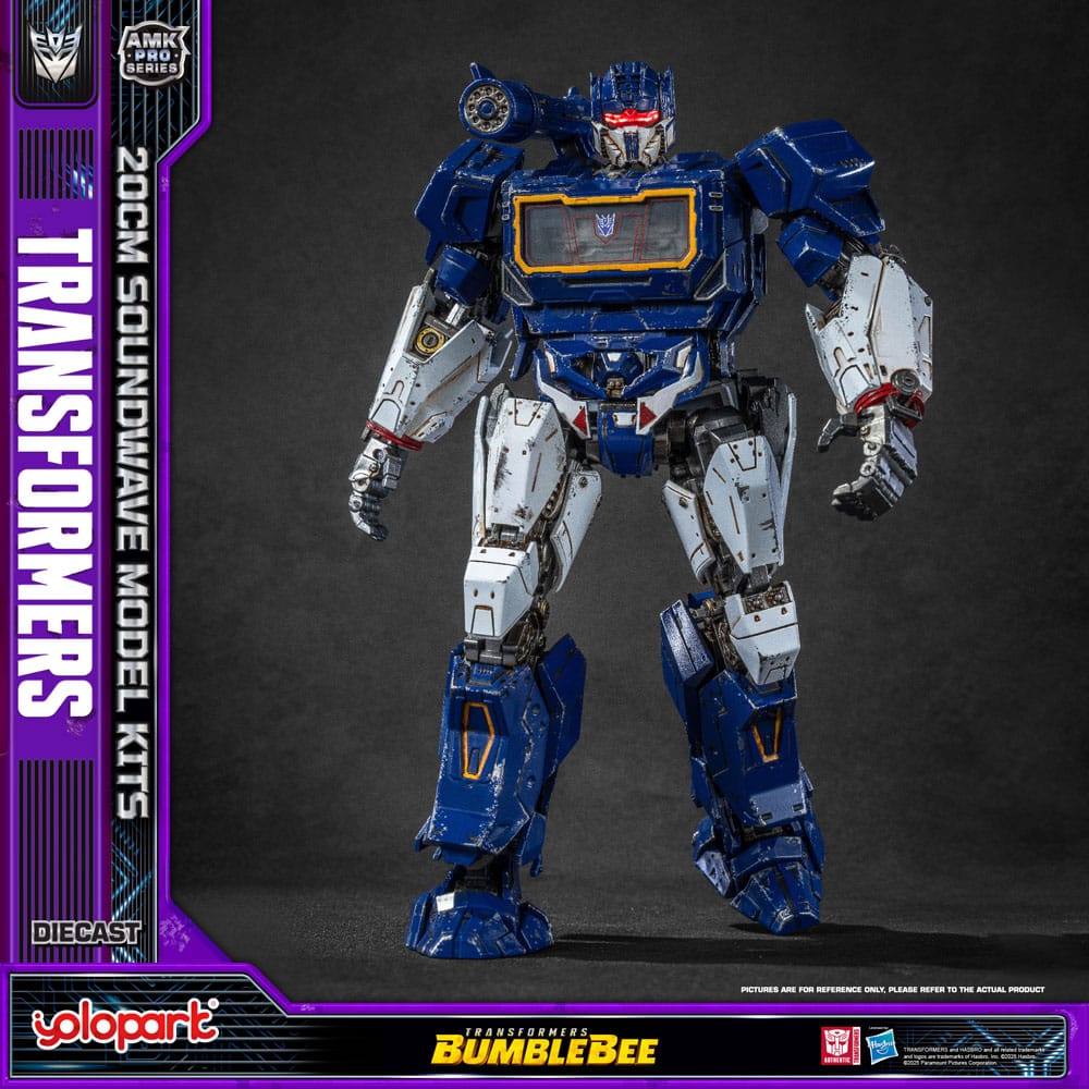 Transformers: Bumblebee AMK Pro Series Plastic Model Kit Soundwave (Oversea Version) 20 cm     4897131752580