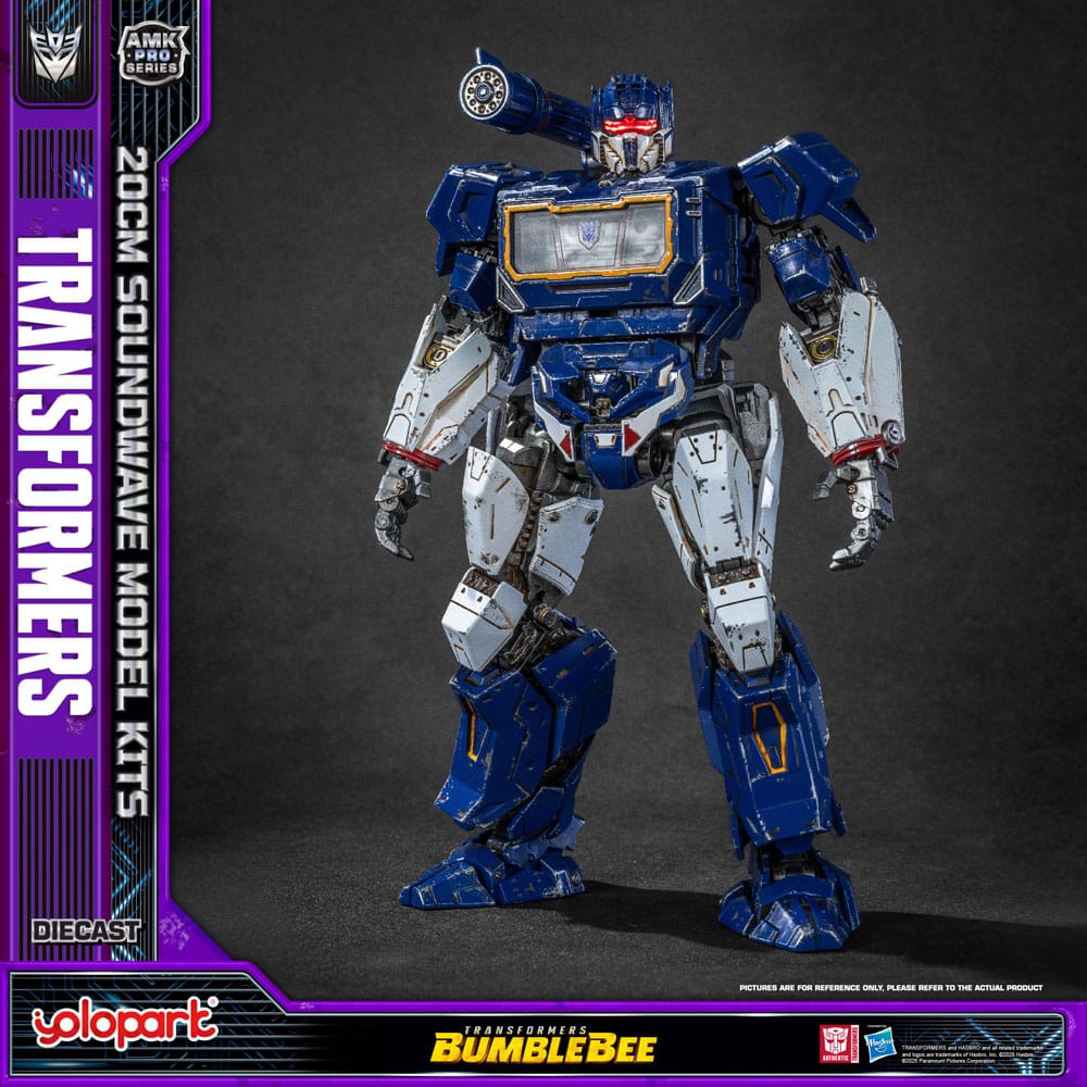 Transformers: Bumblebee AMK Pro Series Plastic Model Kit Soundwave (Oversea Version) 20 cm     4897131752580