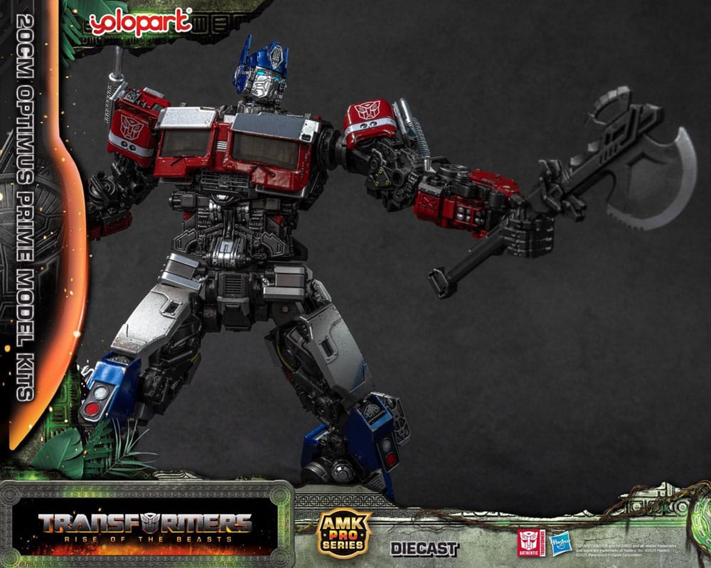 Transformers: Rise of the Beasts AMK Pro Series Plastic Model Kit Optimus Prime (Oversea Version) 20 cm 4897131752627