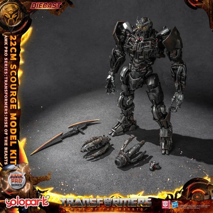 Transformers: Rise of the Beasts AMK Pro Series Model Kit Scourge (Oversea Version) 22 cm 4897131752634
