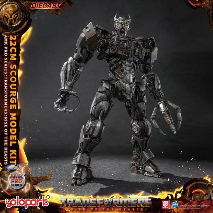 Transformers: Rise of the Beasts AMK Pro Series Model Kit Scourge (Oversea Version) 22 cm 4897131752634