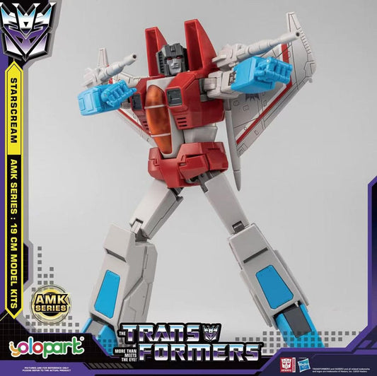Transformers Generation One AMK Series Plastic Model Kit Starscream 19 cm 4897131753129