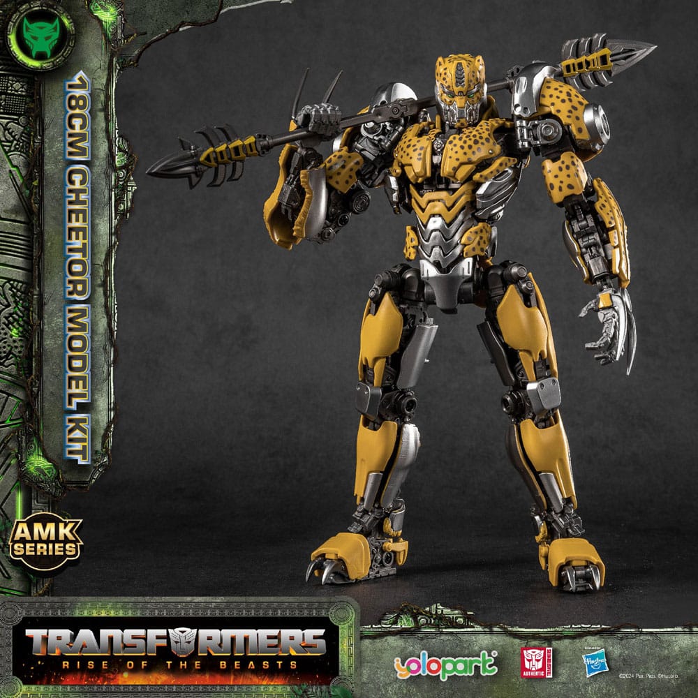 Transformers: Rise of the Beasts AMK Series Plastic Model Kit Cheetor 22 cm 4897131750043