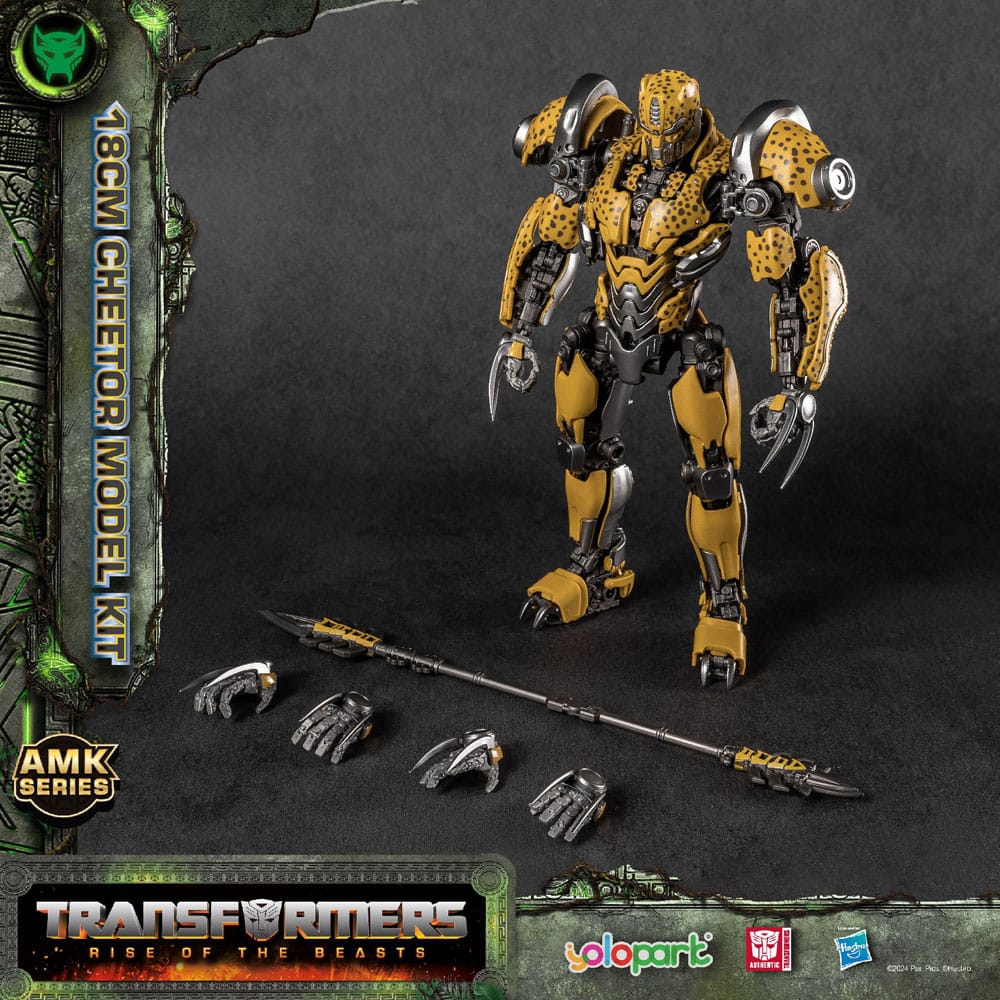 Transformers: Rise of the Beasts AMK Series Plastic Model Kit Cheetor 22 cm 4897131750043