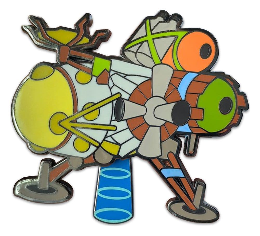 Outer Wilds Pin Badge Spaceship Bobble 5 cm 0810208717866