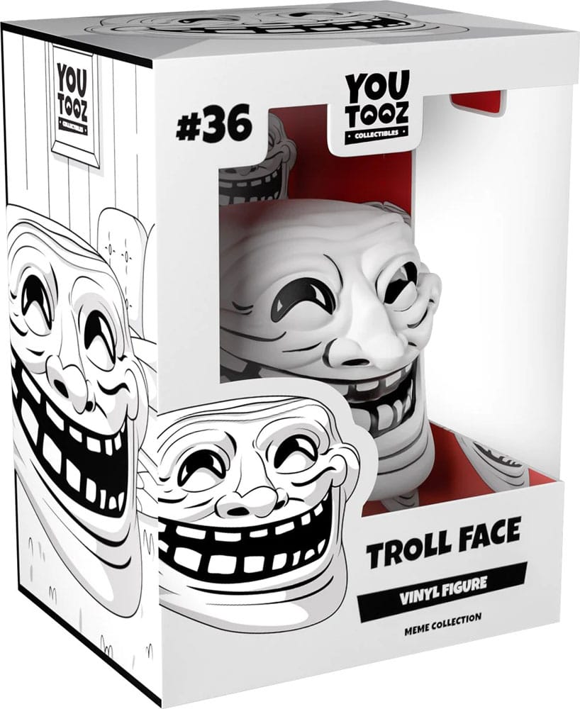 Meme Vinyl Figure Troll Face 7 cm 0994553323009