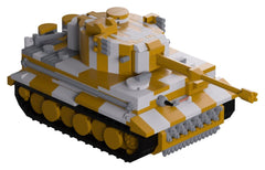Hearts of Iron IV Brickset Tiger Tank 0810222370818