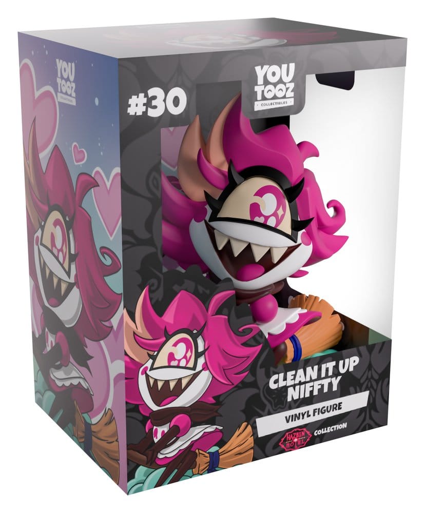 Hazbin Hotel Vinyl Figure Clean It Up Niffty 13 cm 0810222371211