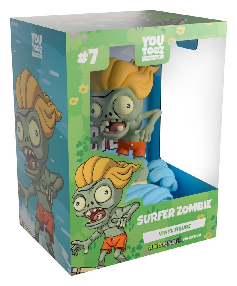 Plants vs. Zombies Vinyl Figure Surfer Zombie 10 cm 0810222371419