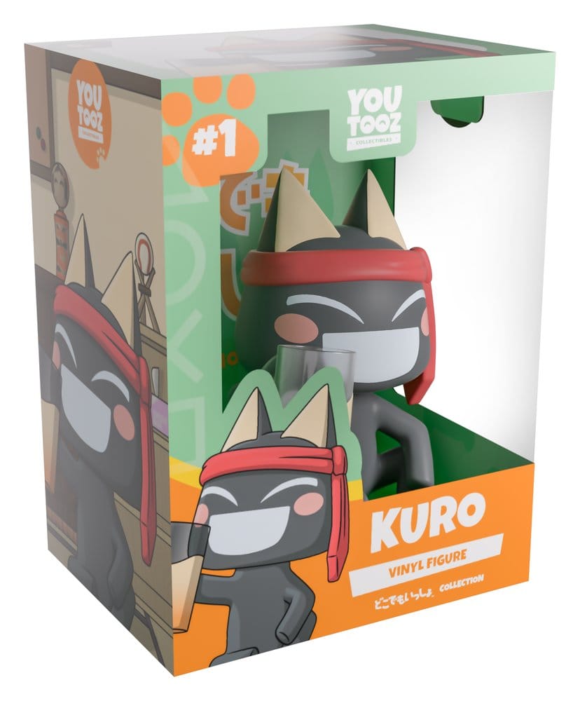 Doko Demo Issyo Vinyl Figure Kuro 9 cm 0810222376353