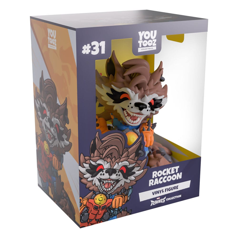 Marvel Rivals Vinyl Figure Rocket Raccoon 11 cm                    0810190431580