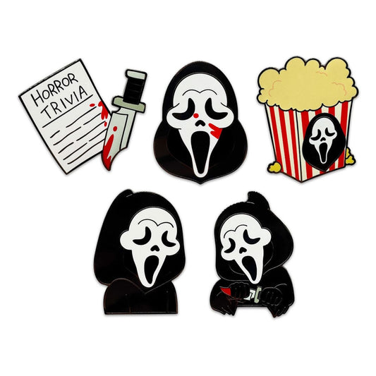 Scream Enamel Pins Set Ver. 2 3 cm (6) 0810190431672