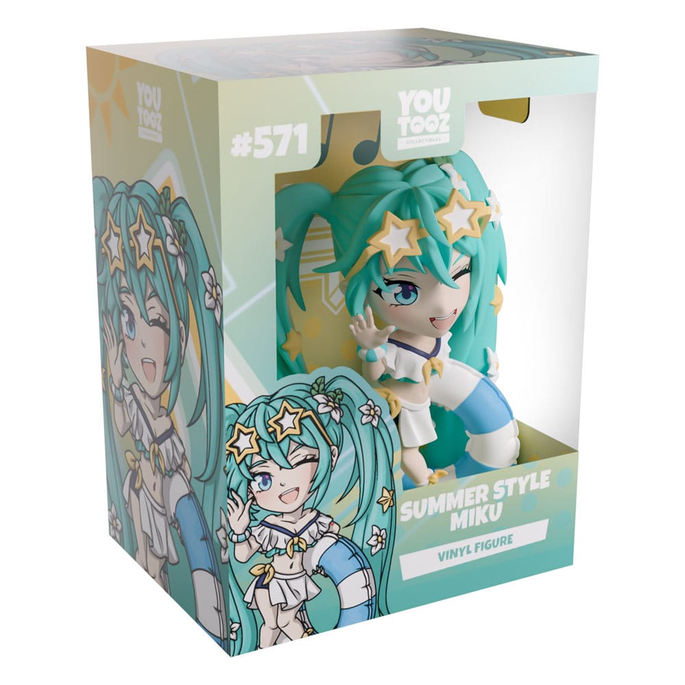 Hatsune Miku Vinyl Figure Summer Style Miku 12 cm 0810190432334