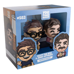 Scott the Woz Vinyl Figures Scott the Woz & Jerry Attricks Monitor Buddiez              0810190432525