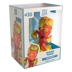 The Fantastic Four Vinyl Figure Human Torch 14 cm    0810190432853