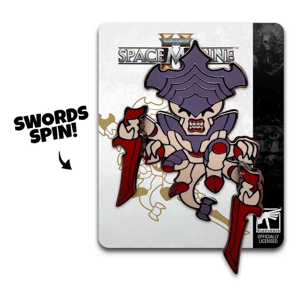 Space Marine 2 Pin Badge Tyranid Warrior 5 cm  0810190433829